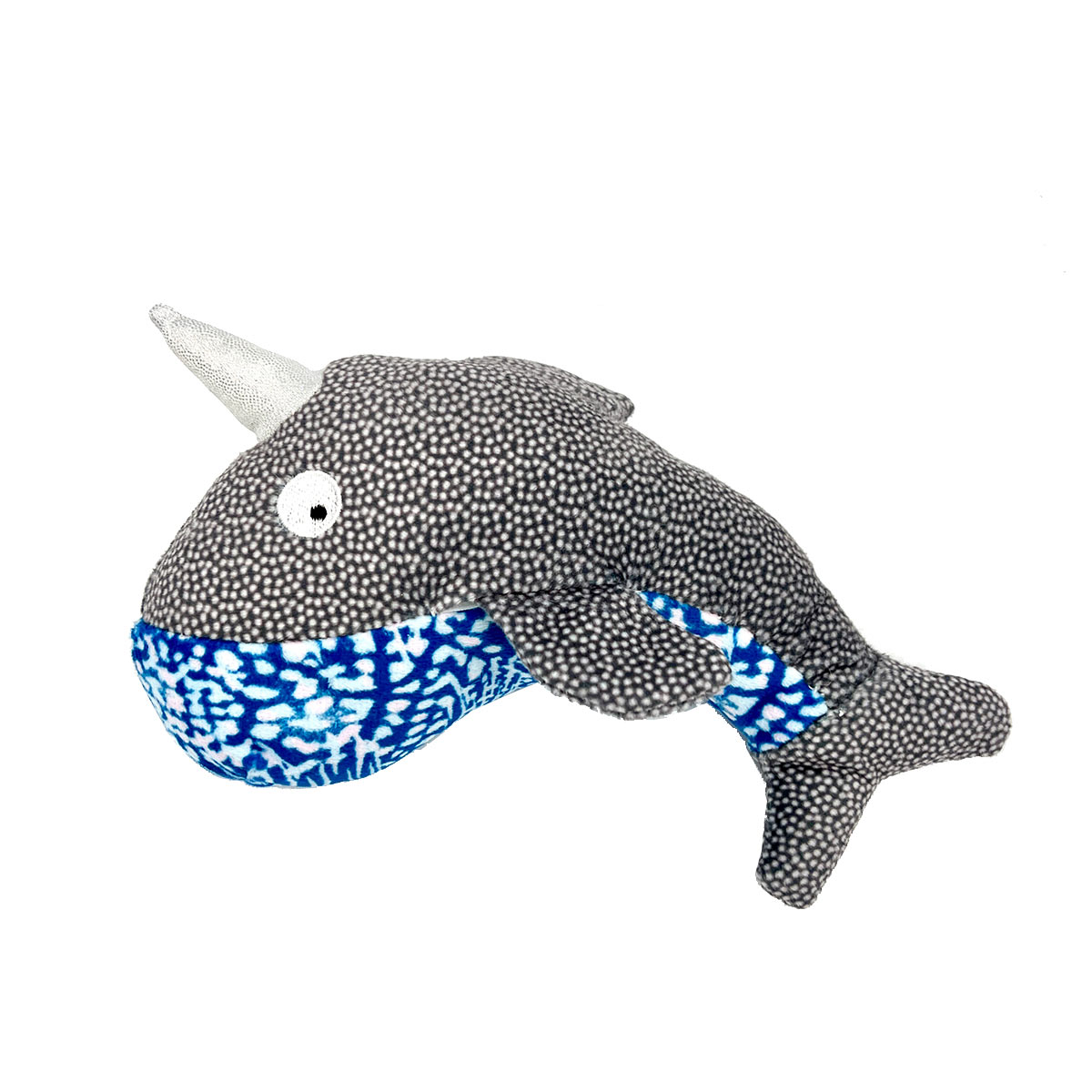 ZooRoyal Kuscheltier Narwal mit Katzenminze 22 cm