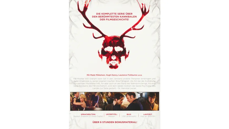 Hannibal - Staffel 1-3 Gesamtedition  [12 DVDs]