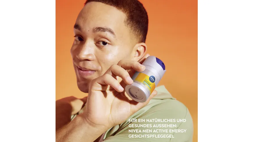 NIVEA MEN Active Energy Gesichtspflege Gel 50 ml