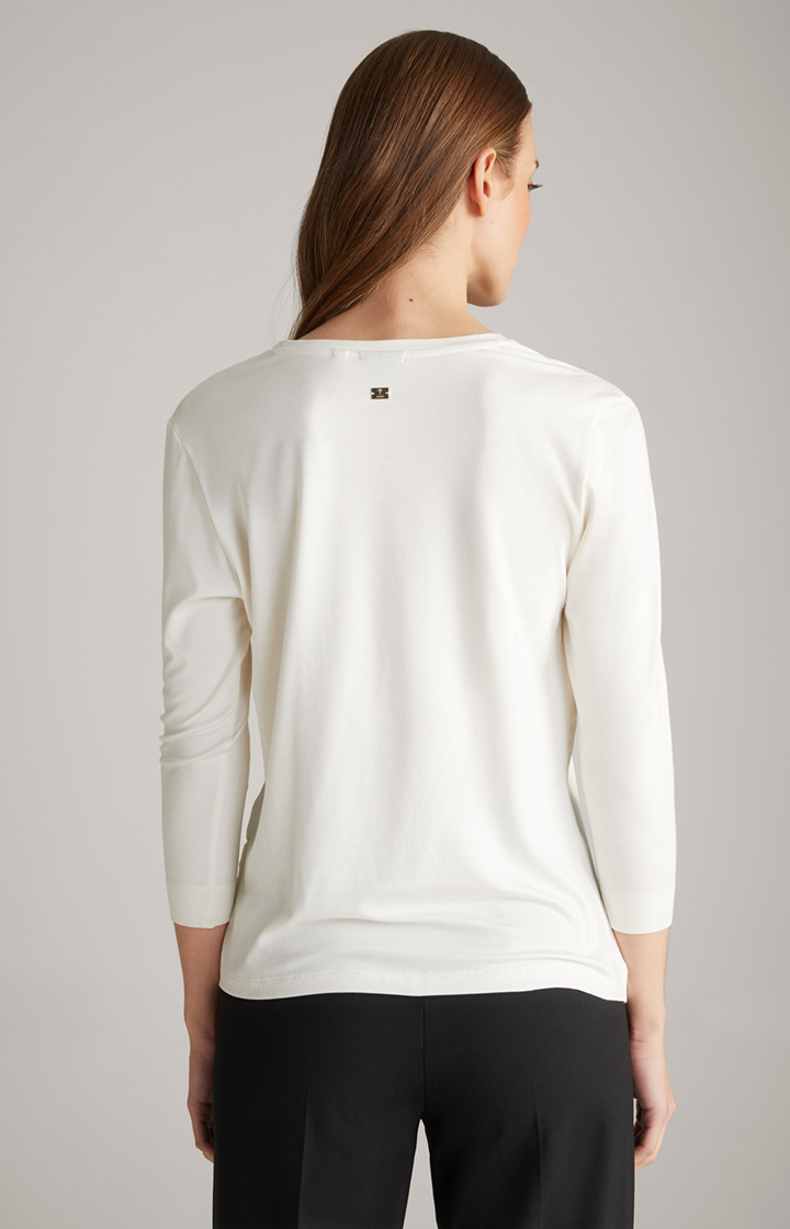 Blusen-Shirt in Offwhite