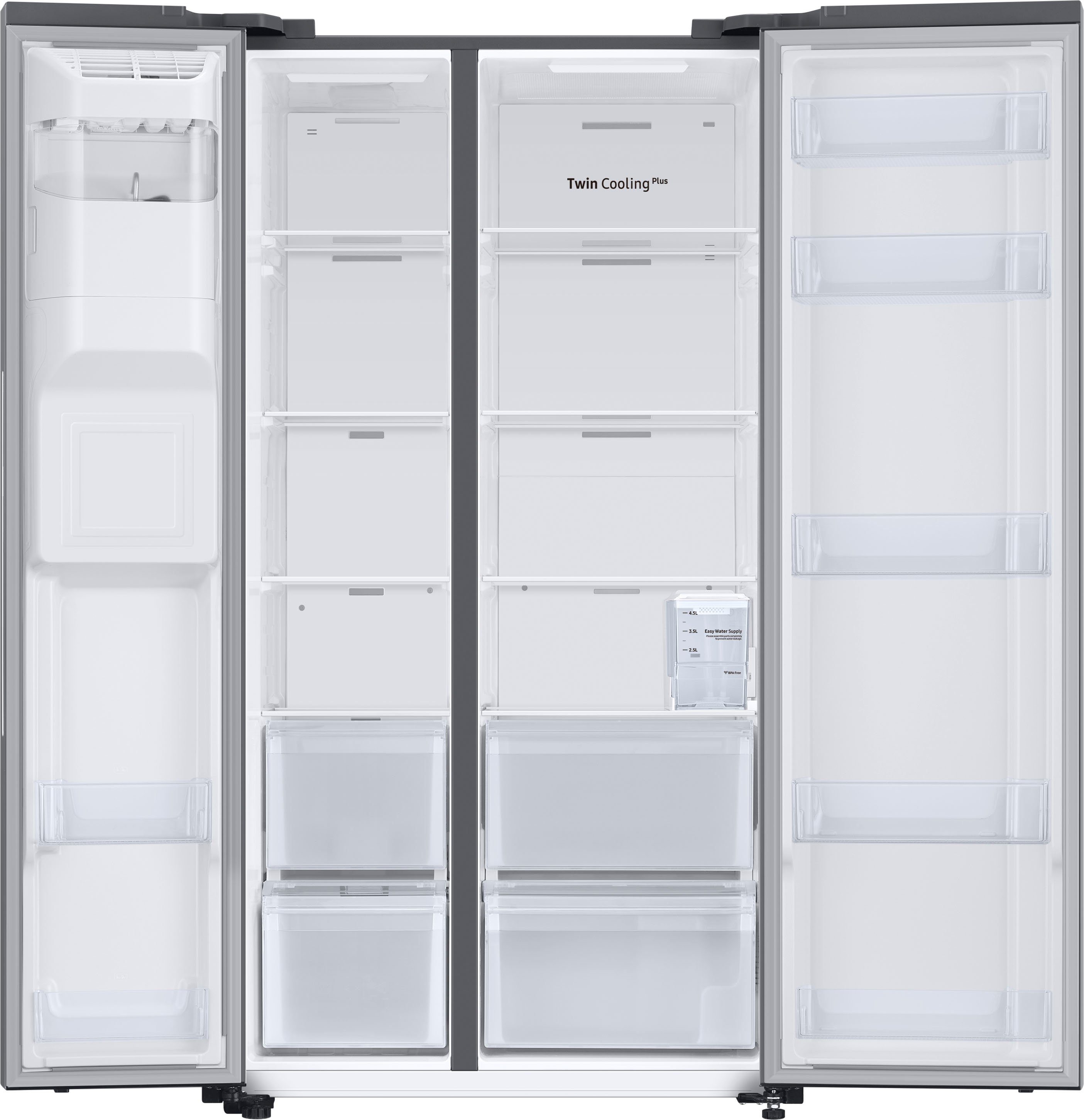 Samsung Side-by-Side RS8000 RS6JA8511S9, 178,0 cm hoch, 91,2 cm breit, mit Wassertank