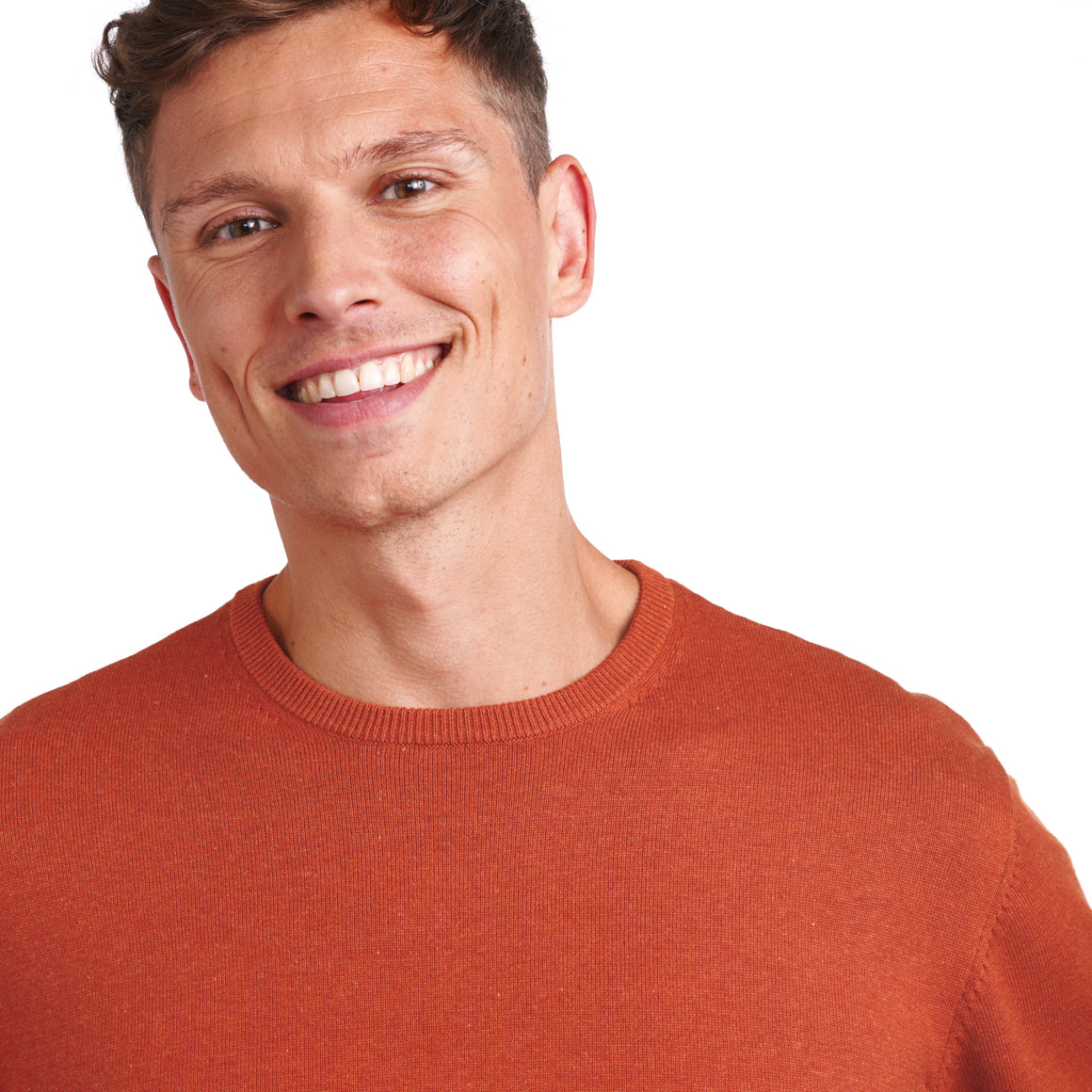Herren Feinstrickpullover mit Rundhals