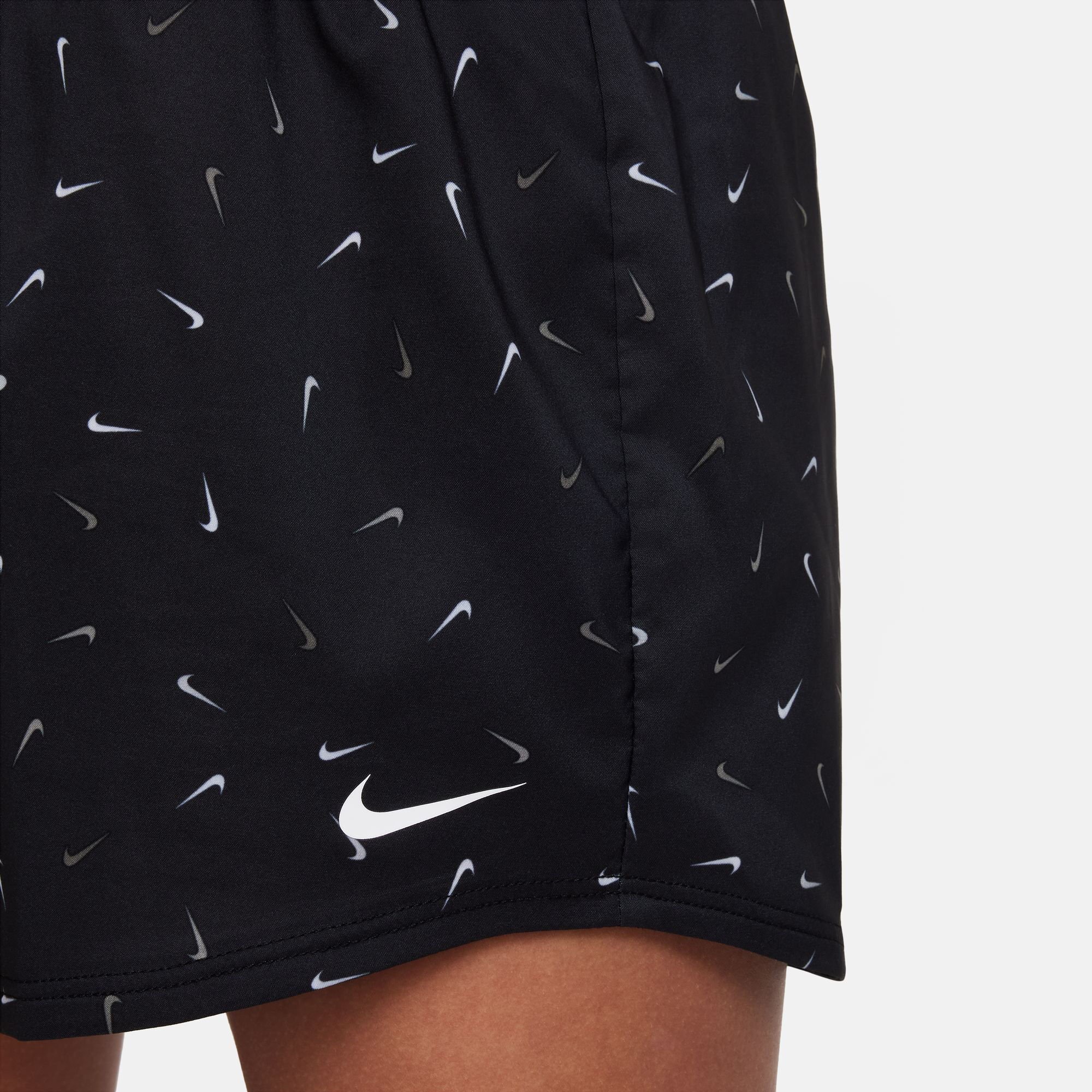 Dri-Fit Big Kids High Waisted Woven Shorts Mädchen - Schwarz