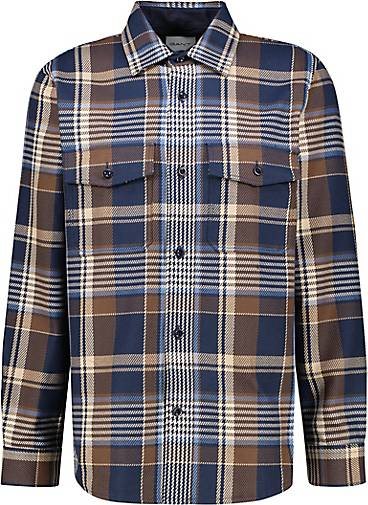 GANT Herren Hemdjacke HEAVY TWILL CHECK OVERSHIRT