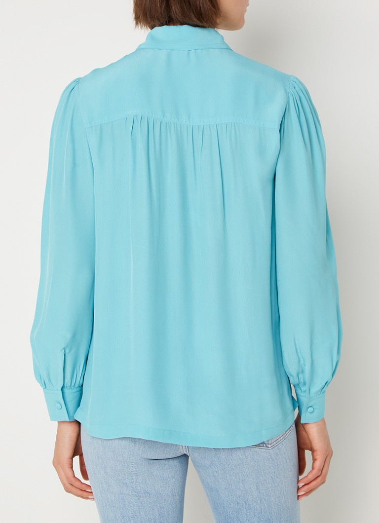 Fifth House  Shell blouse met pofmouw