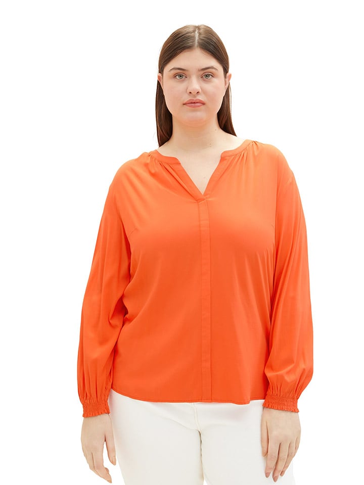 Tom Tailor Bluse in Orange günstig kaufen