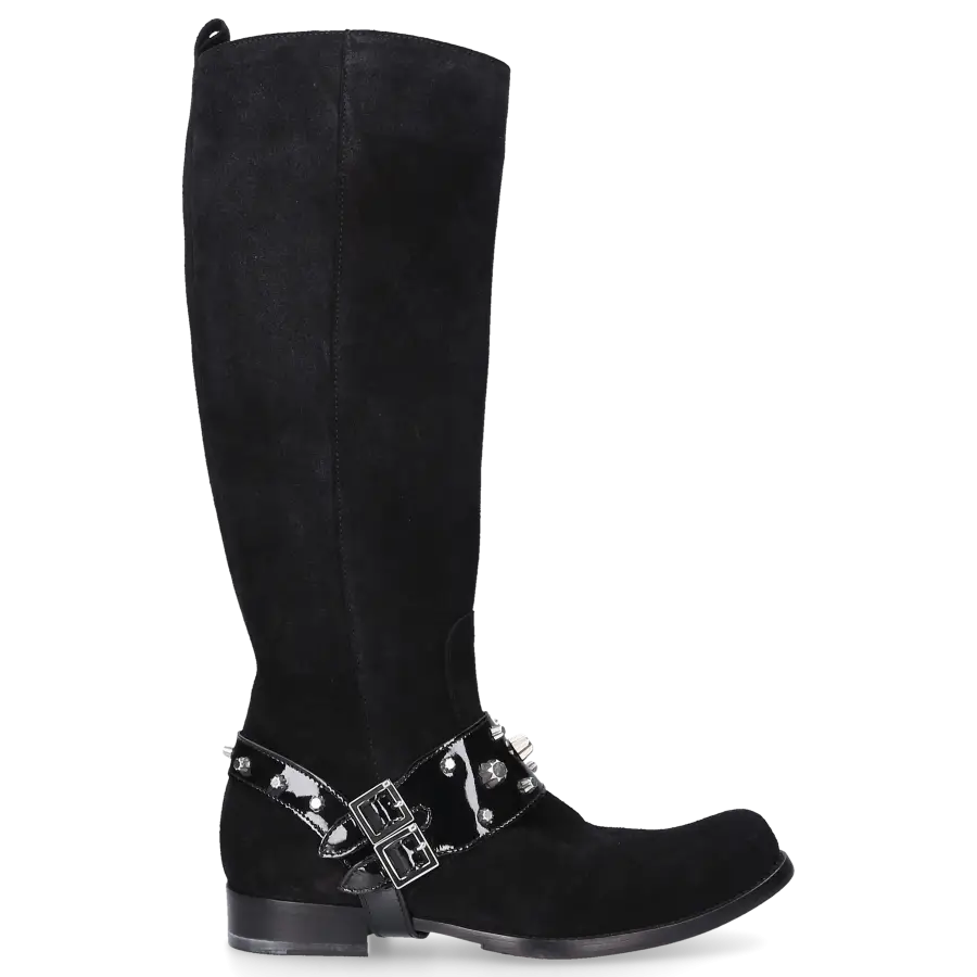 Dsquared2 - Stiefel Veloursleder - schwarz