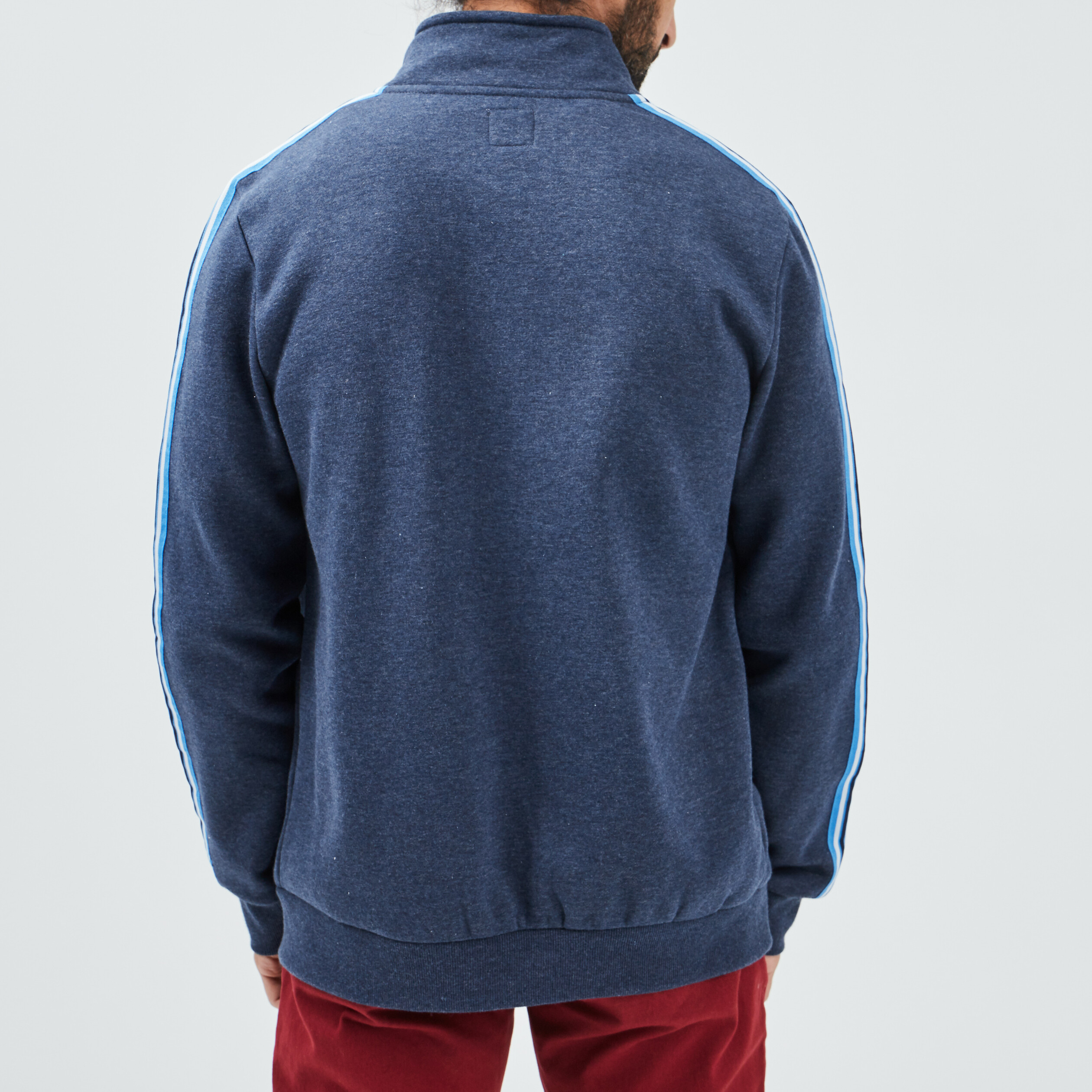 Gilet manches longues Creeks bleu homme | La Halle