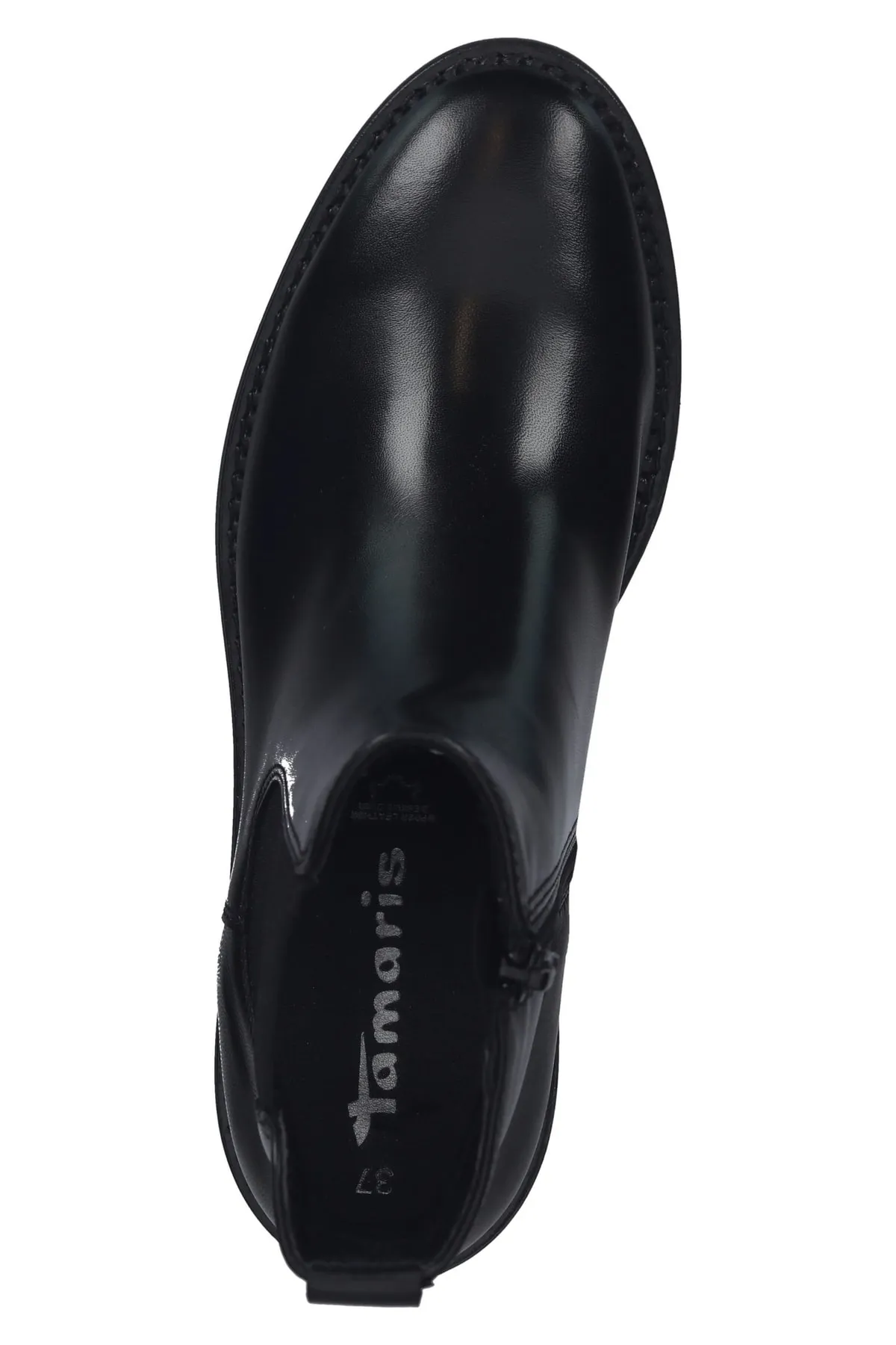 Tamaris  Stiefelette - Schwarz - Blockabsatz