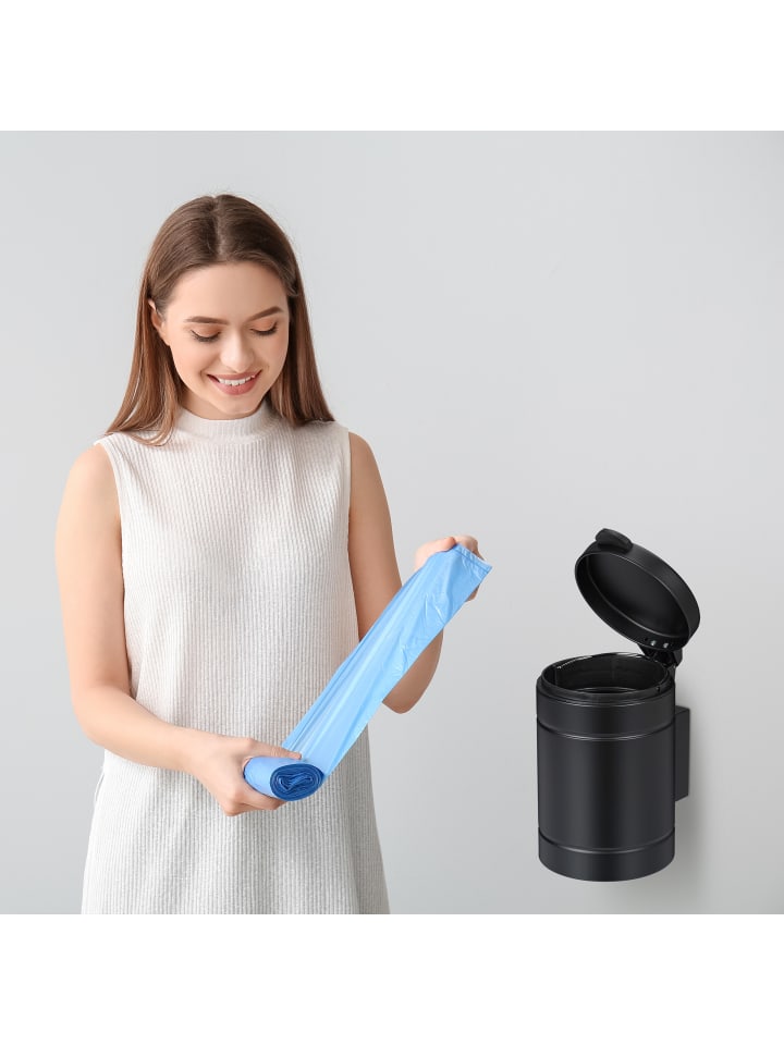 relaxdays Kosmetikeimer in Schwarz - 3 Liter günstig kaufen onesize
