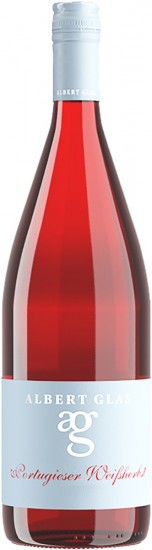 2022 Portugieser Weißherbst halbtrocken 1,0 L - Weingut Albert Glas