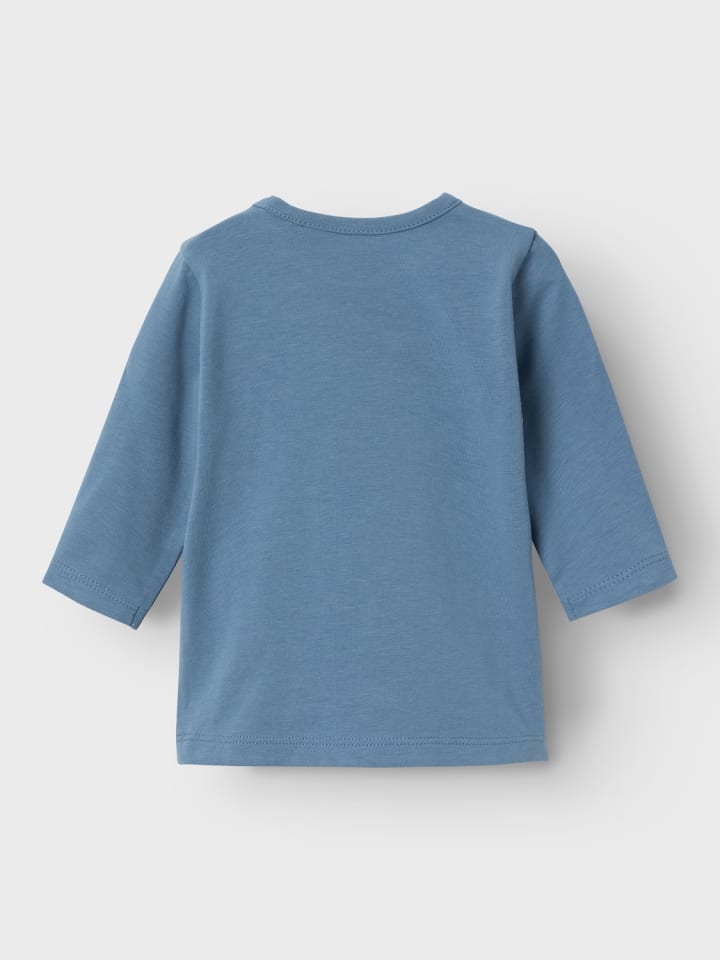 name it Jungen Longsleeve bedruckt in Blau günstig kaufen