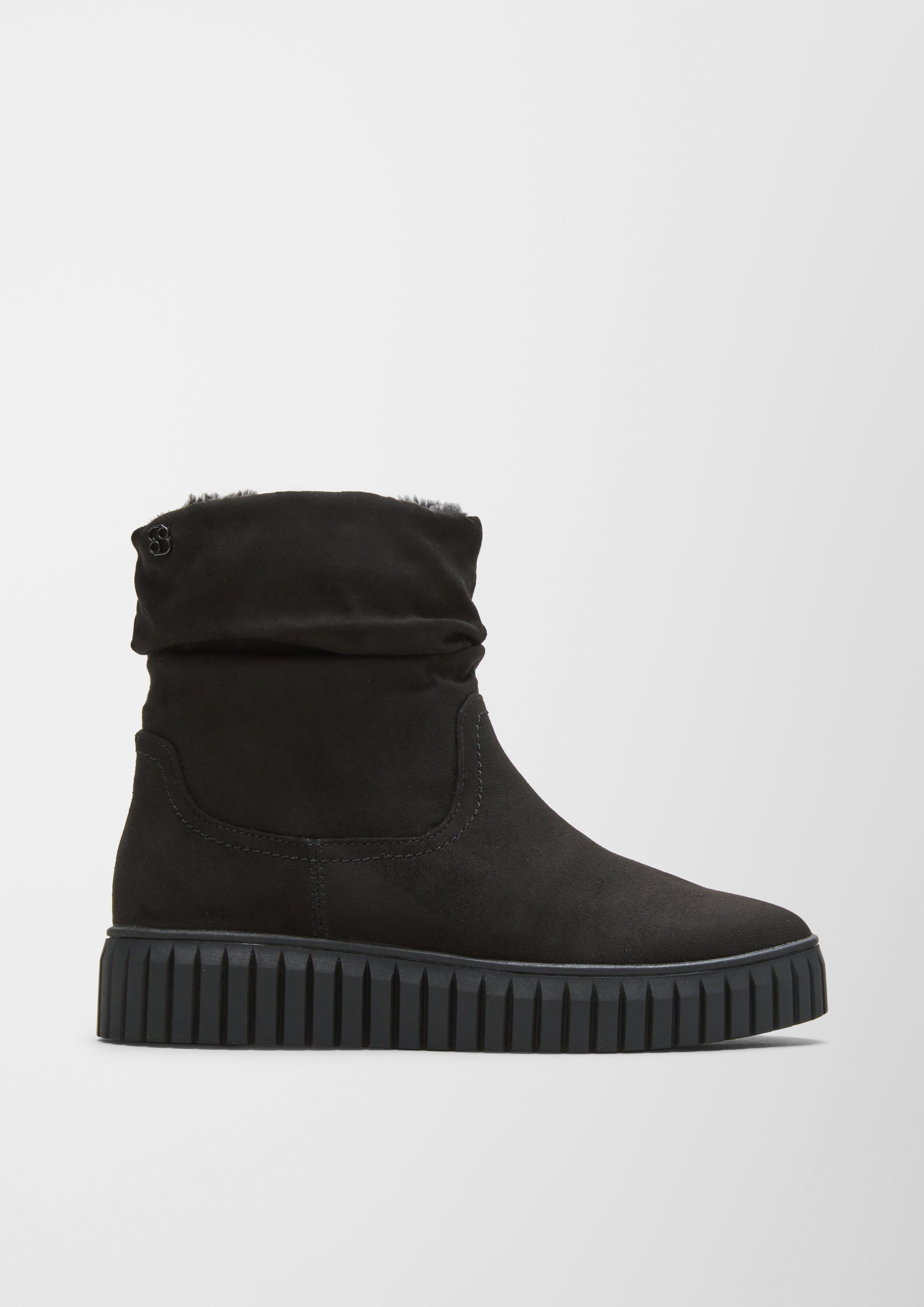 Gefütterte Boots mit Plateausohle  6006631-001