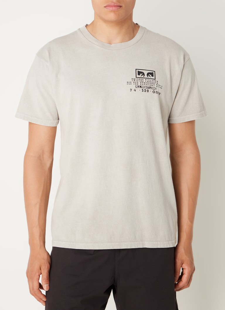 T-shirt Obey Twisted Pleasure con stampa su entrambi i lati