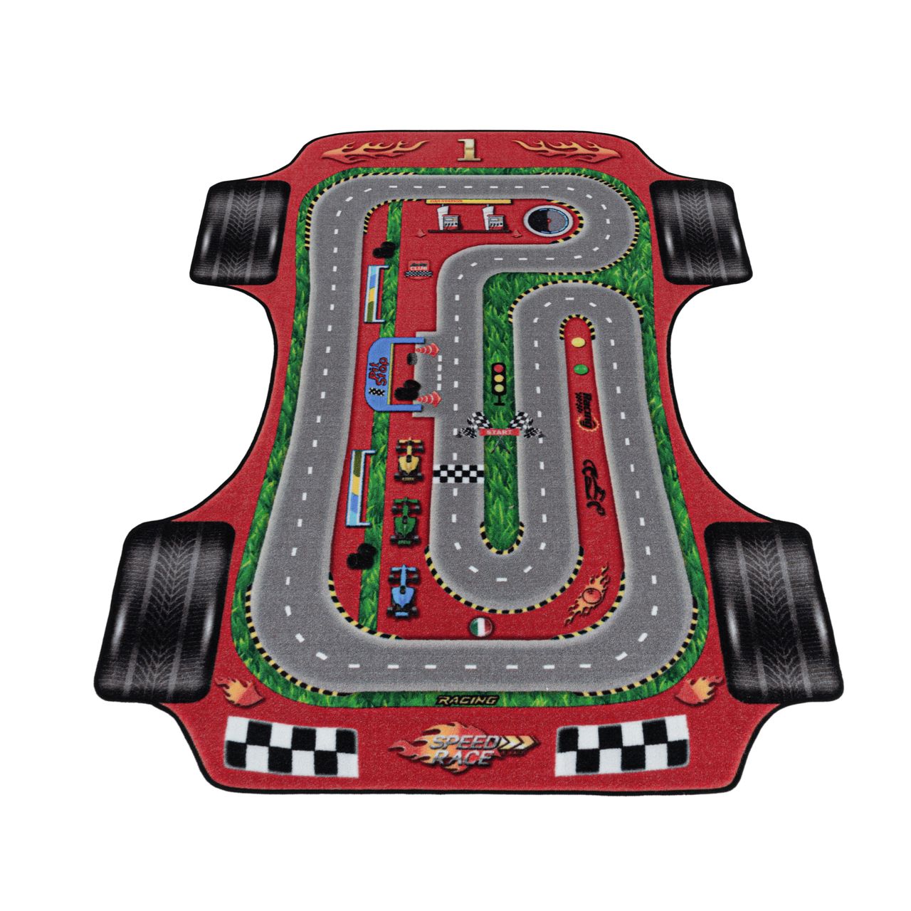 Ayyildiz Teppich, PLAY 2907, RED, 80 x 120 cm