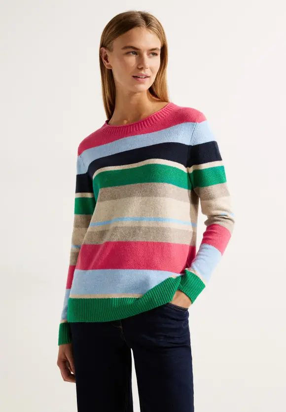 CECIL Cosy Streifenpullover