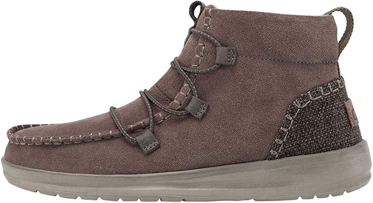 HEY DUDE Stiefeletten rot Eloise Suede