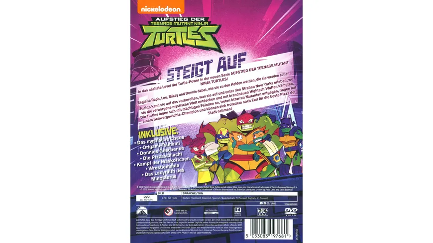 Aufstieg der Teenage Mutant Ninja Turtles