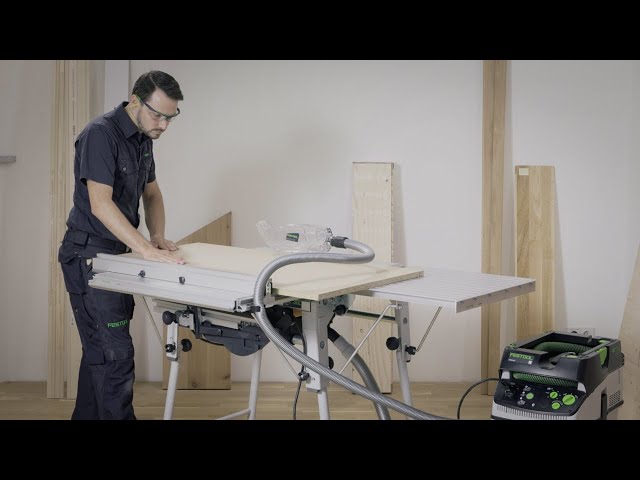 Festool 574778 CS 70 EG Precisio precizinis stalo pjūklas su traukimo sistema