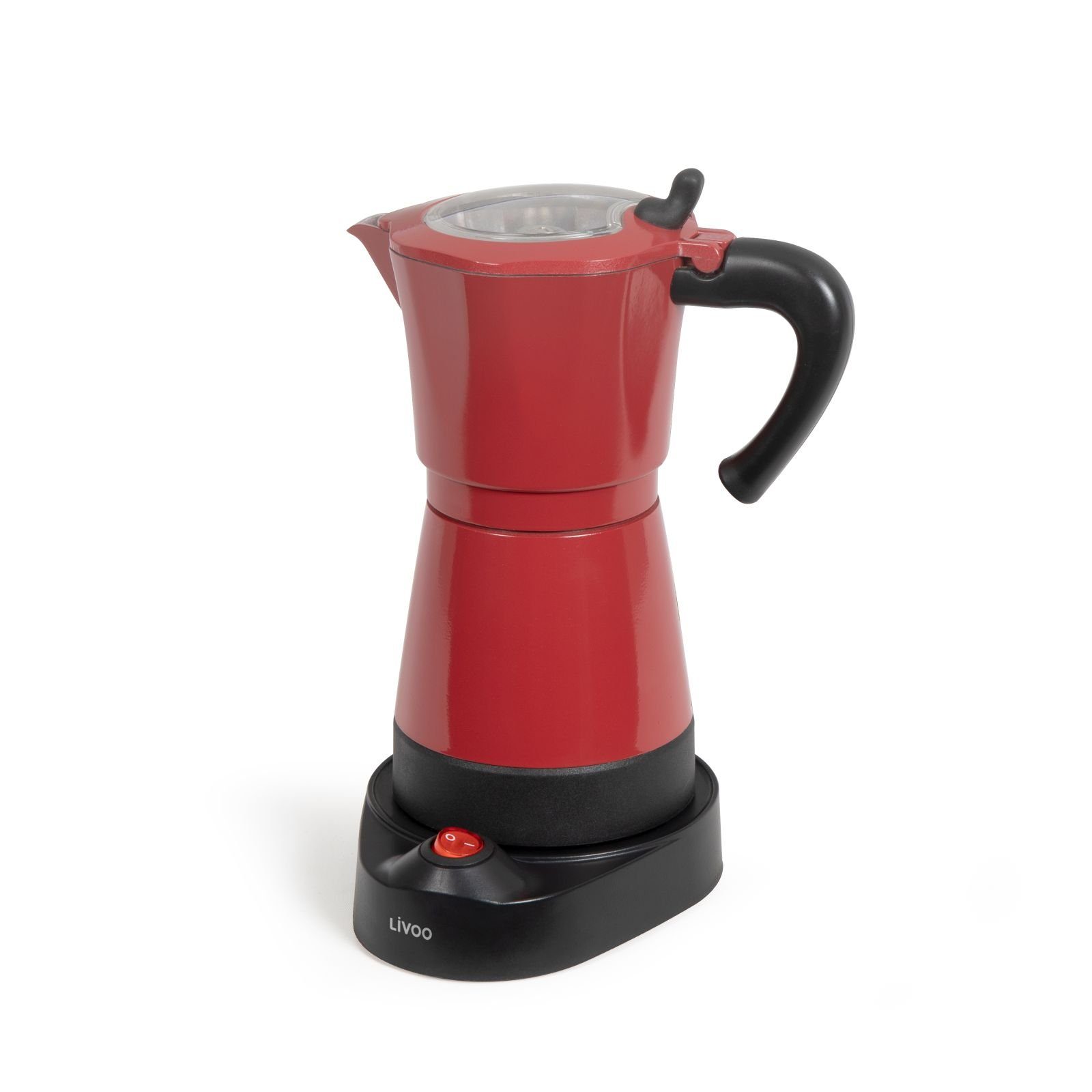LIVOO Espressokocher LIVOO Espressokocher Elektrisch 6 Tassen Espresso Espressokanne 300ml