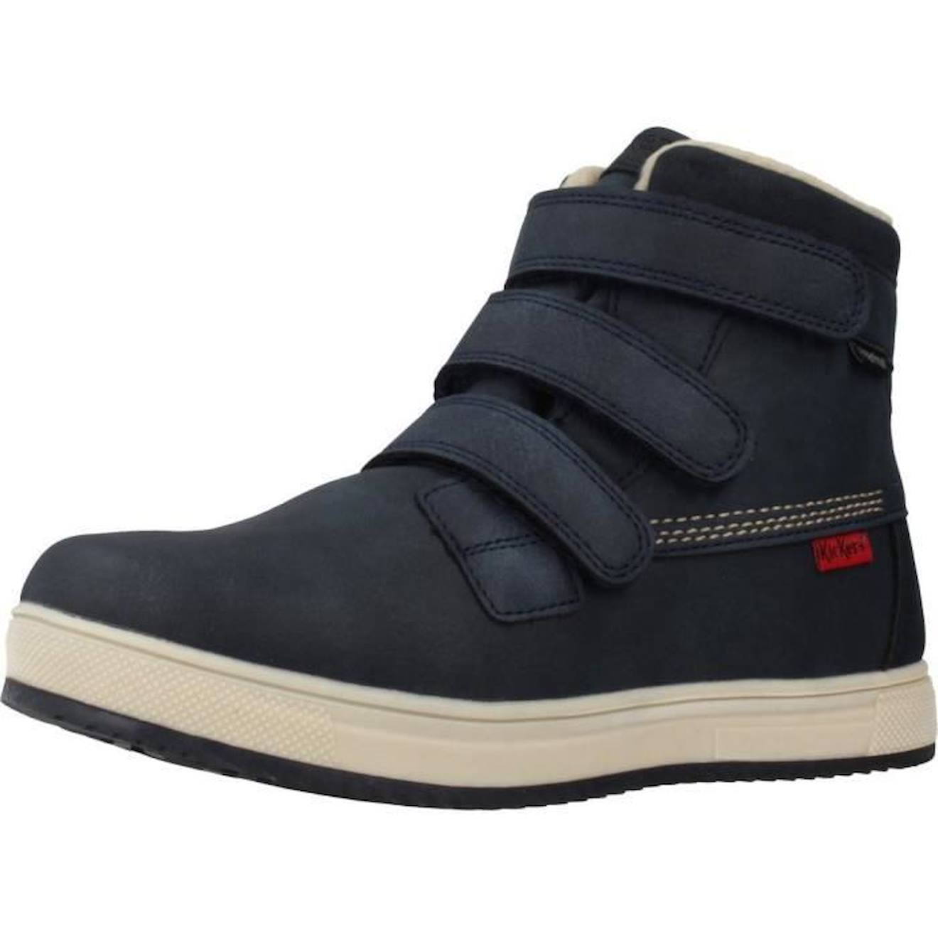 Kickers Basket haute Synthétique Garçon Marine bleu