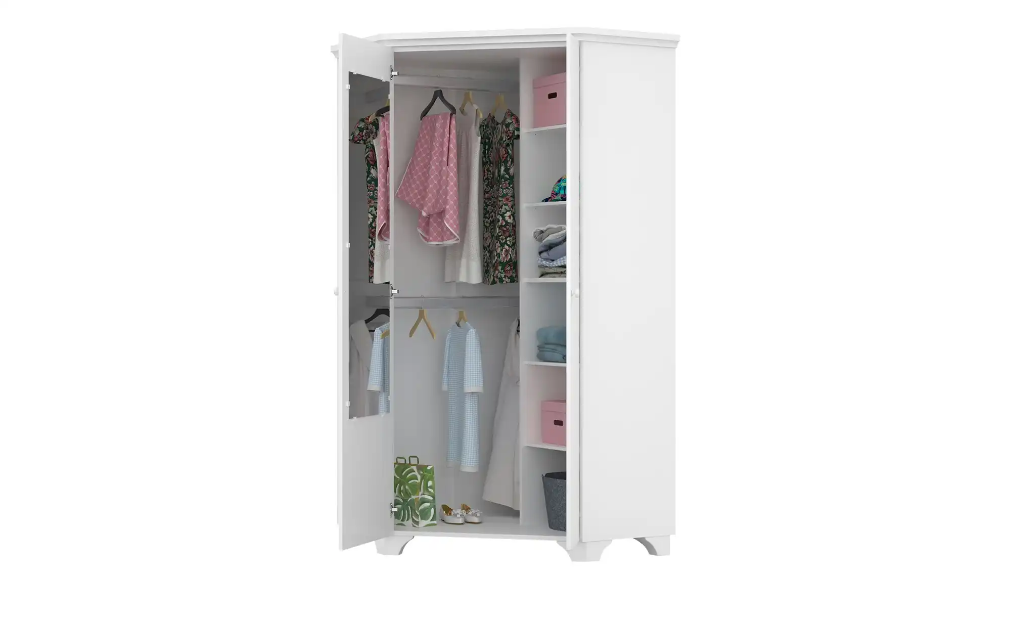 Eckkleiderschrank