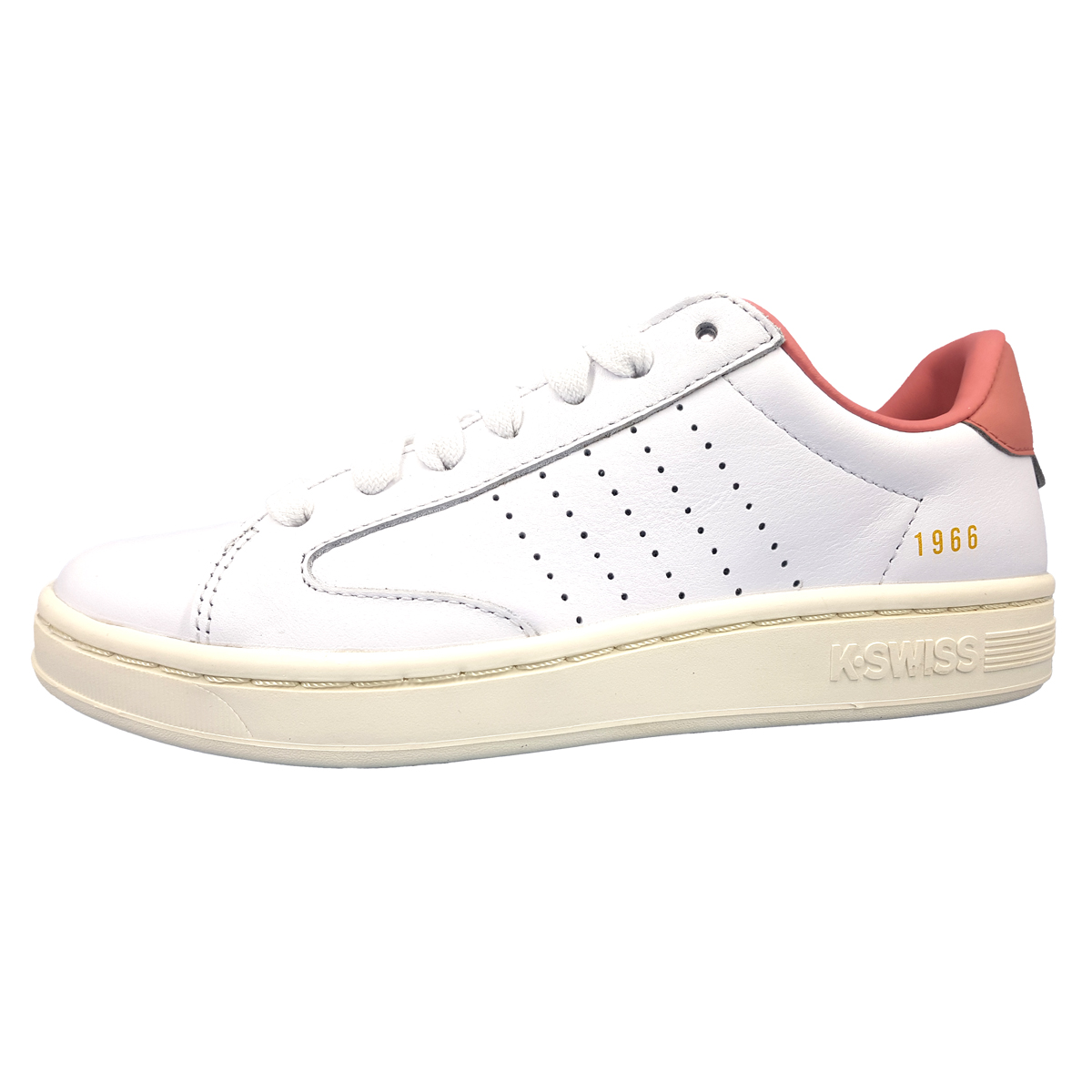 K-Swiss Lozan Klub 97263-954 Weiß whitw/rose