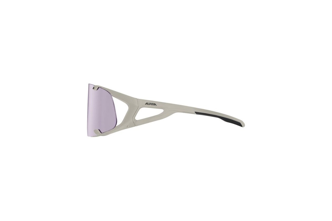 Alpina Hawkeye S Q-Lite V cool-grey matt / purple mirror lens