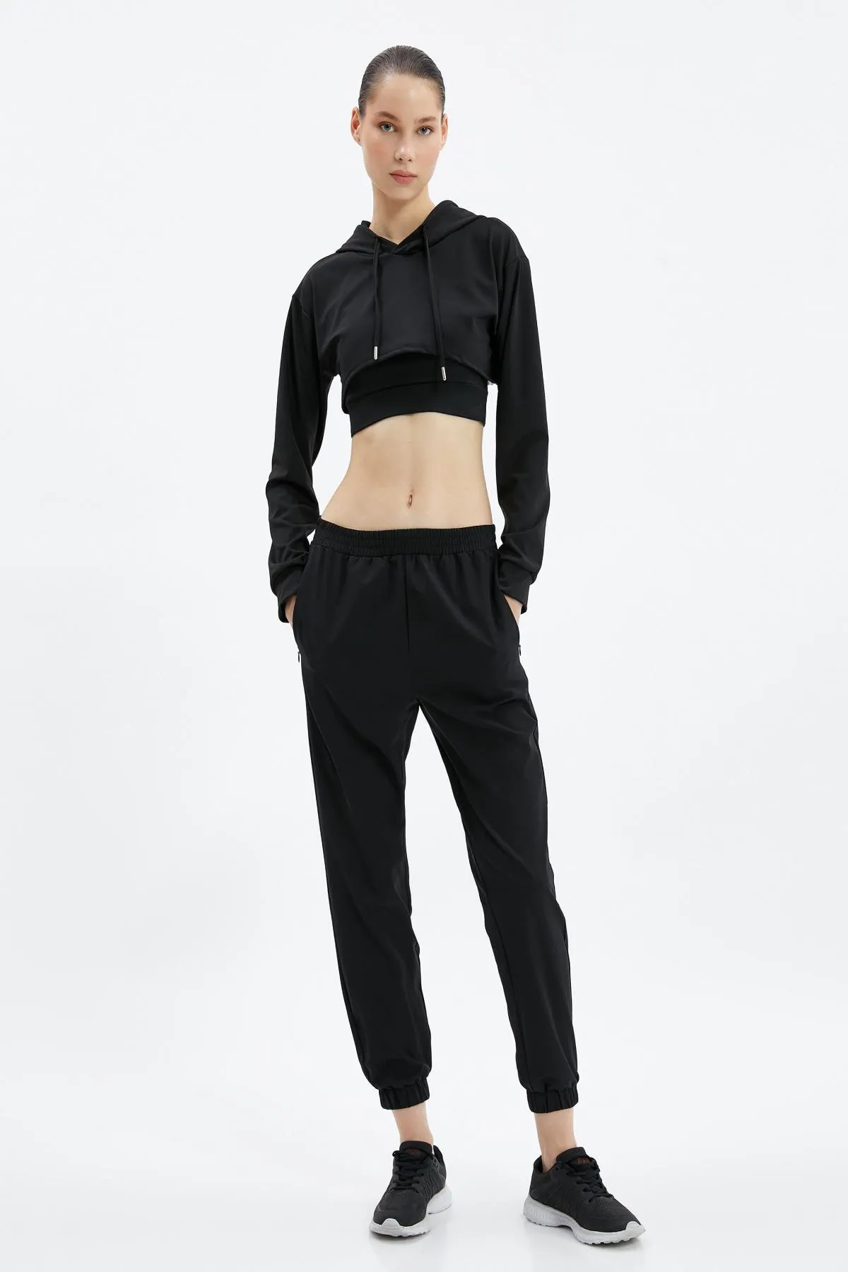 Koton  Schwarze Damen-Jogginghose