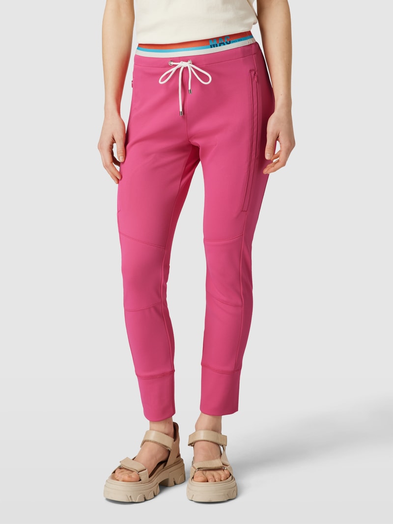 Sweatpants mit Teilungsnähten Modell 'FUTURE 4.0' in pink