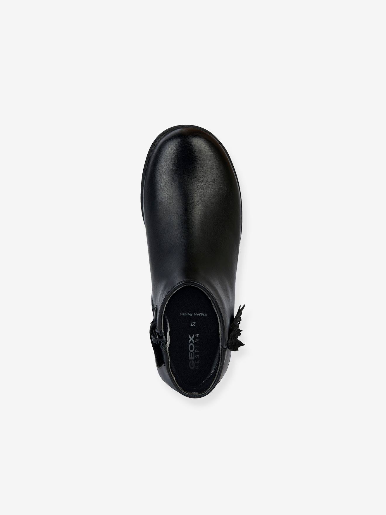 Boots en cuir J Shawntel Fille GEOX® noir