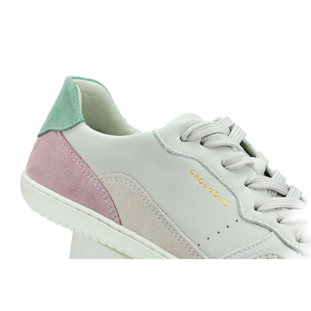 Groundies Nova GO1 Beige/Pink Barfußschuhe