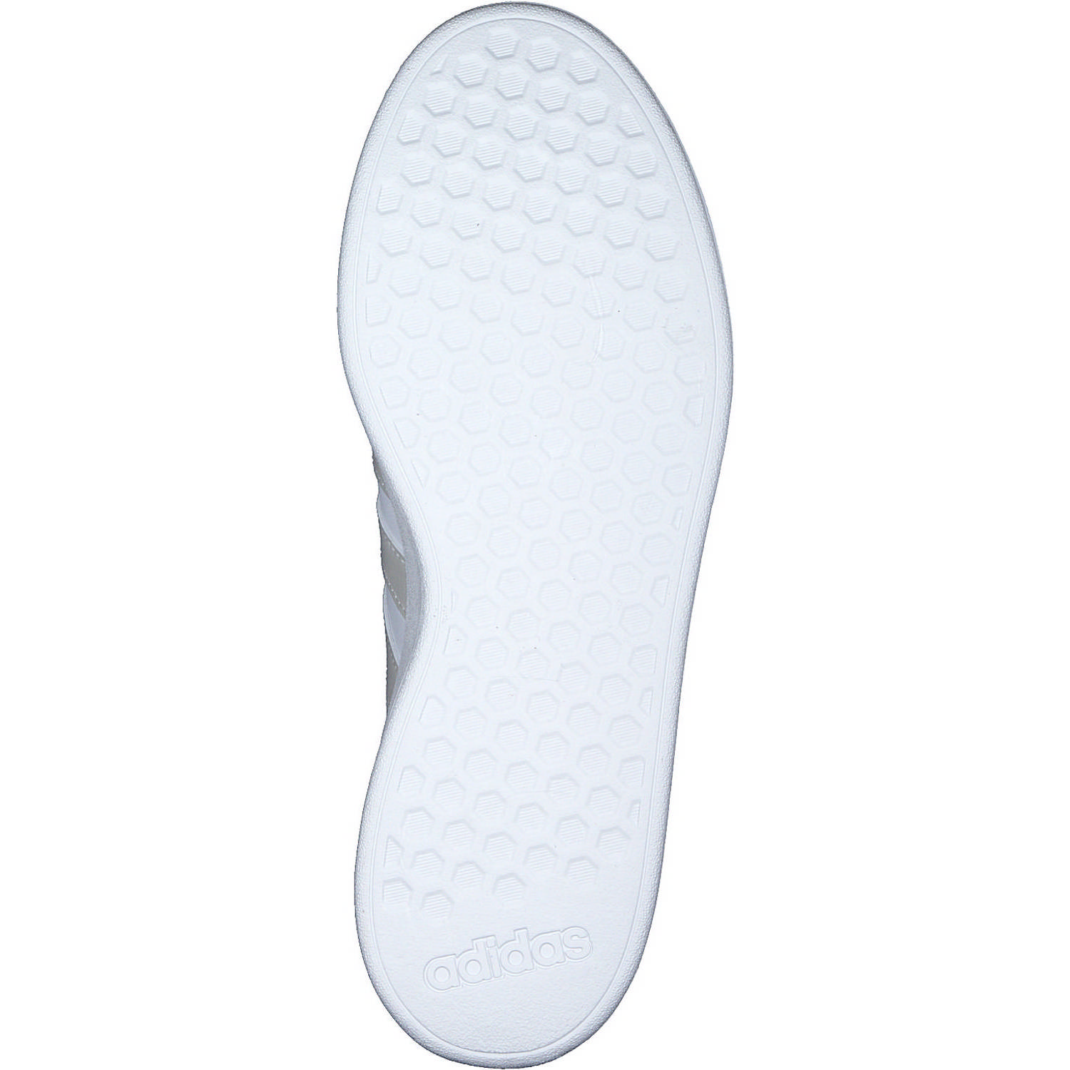 Adidas Core Grand Court Base 2 W, Sneakers Low, Damen, weiß / silber