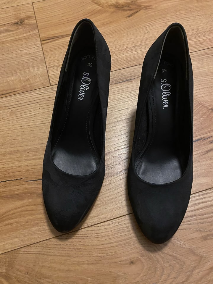 S. Oliver Pumps in Schwarz günstig kaufen 39
