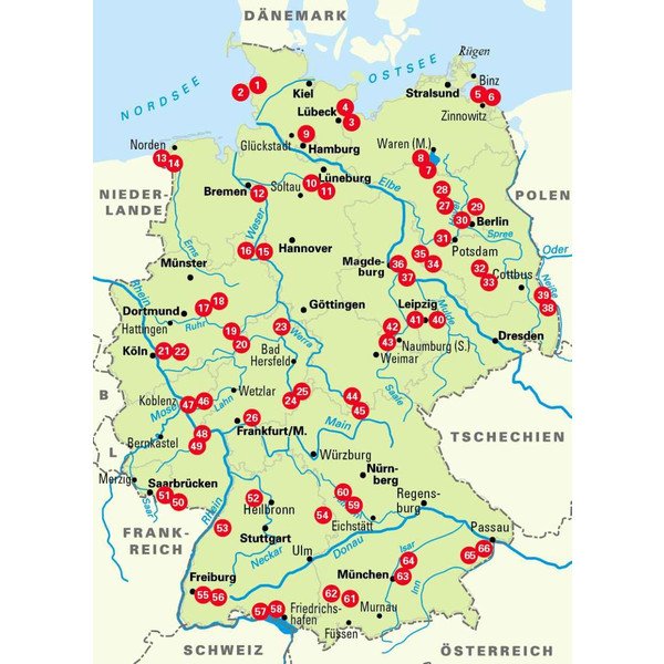 DIE 66 SCHÖNSTEN WELLNESS-RADTOUREN IN DEUTSCHLAND - Radwanderführer