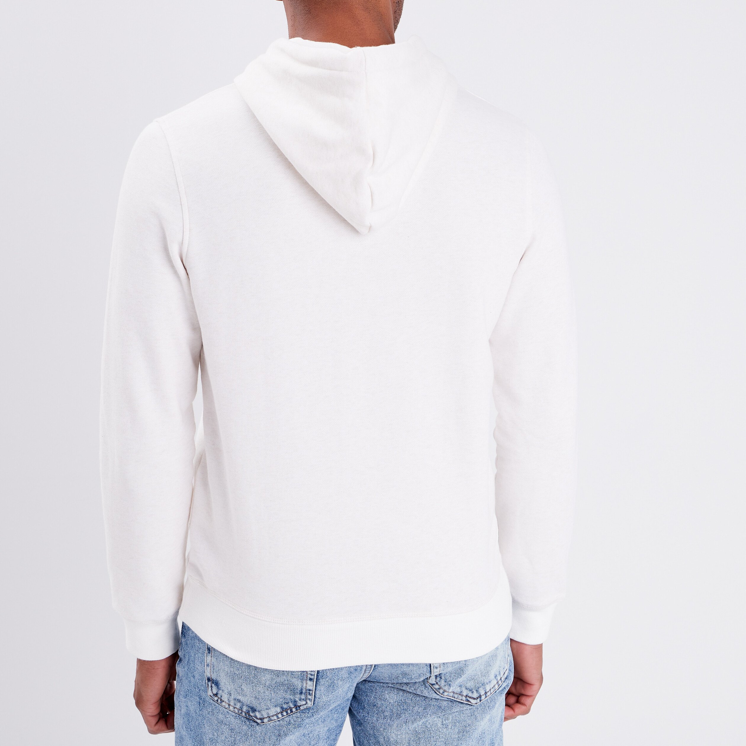 Sweat à capuche hoodie Creeks ivoire homme | La Halle