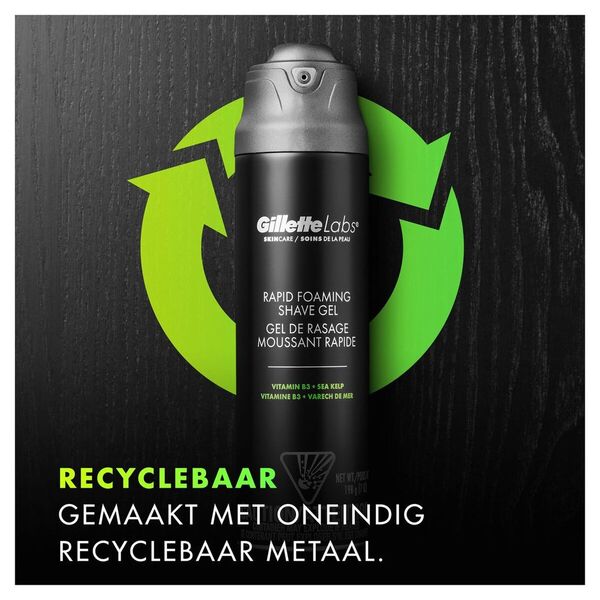 GilletteLabs borotvagél 198ml