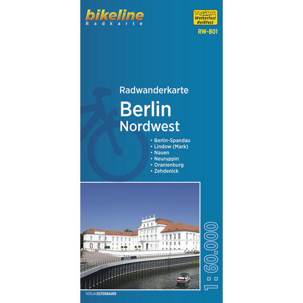 RADWANDERKARTE BERLIN NORDWEST 1:60.000 (RW-B01) - Fahrradkarte