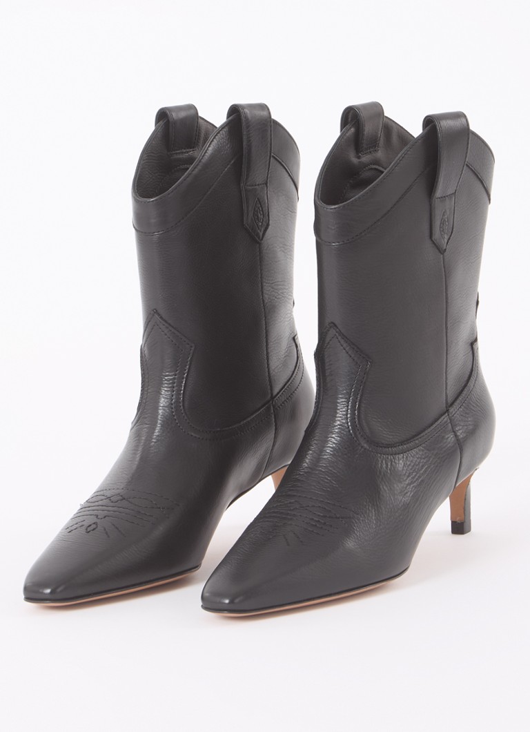 ba&sh  Ciago cowboylaars van leer