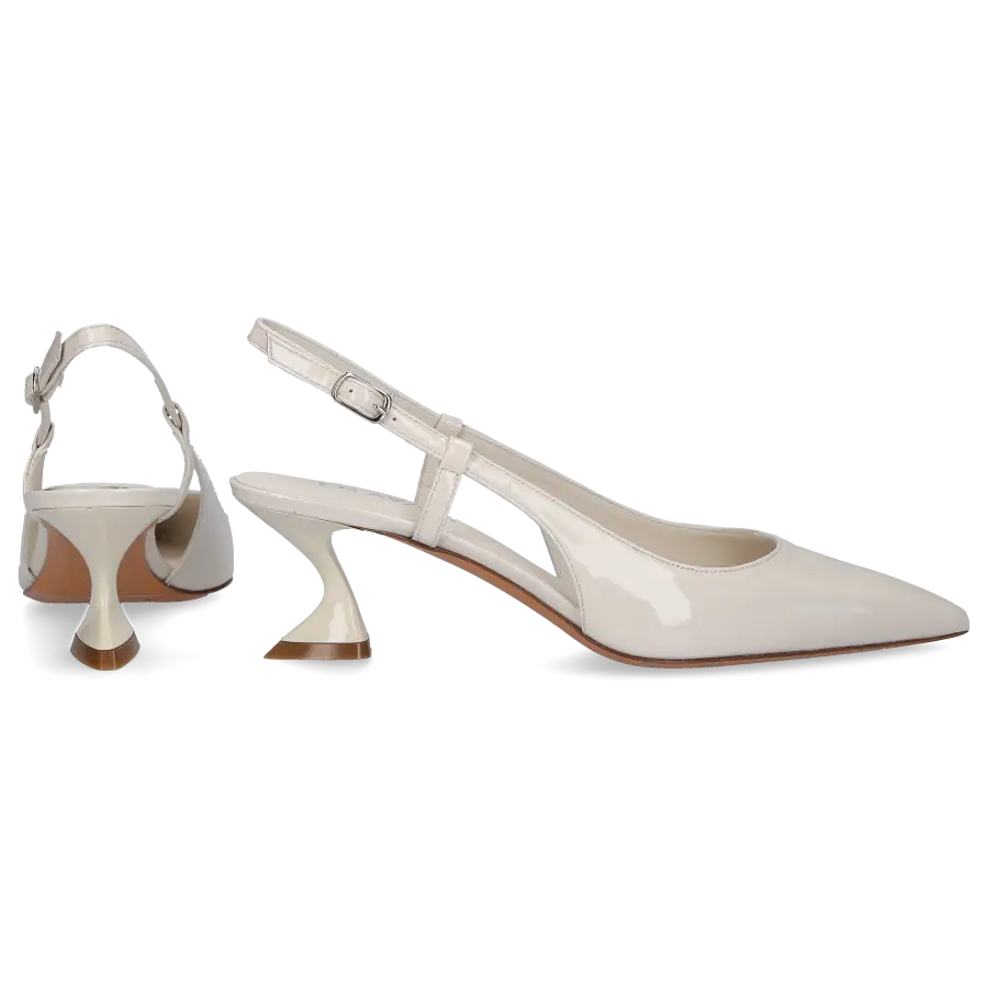 EN AVANT - Slingpumps 2751 Kalbsleder - weiß