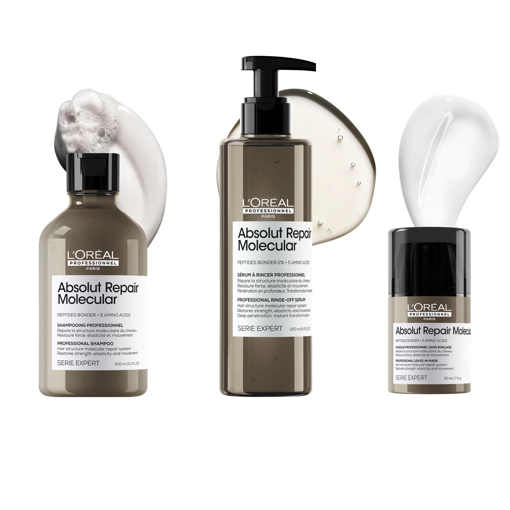 Σετ Loreal Professionnel Ar Molecular Trio - Σαμπουάν + Ορός + Μάσκα