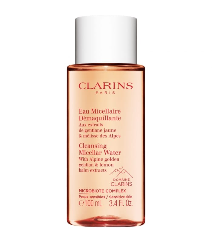 Clarins-EAU MICELLAIRE DÉMAQUILLANTE-Aux extraits de gentiane jaune & mélisse des Alpes