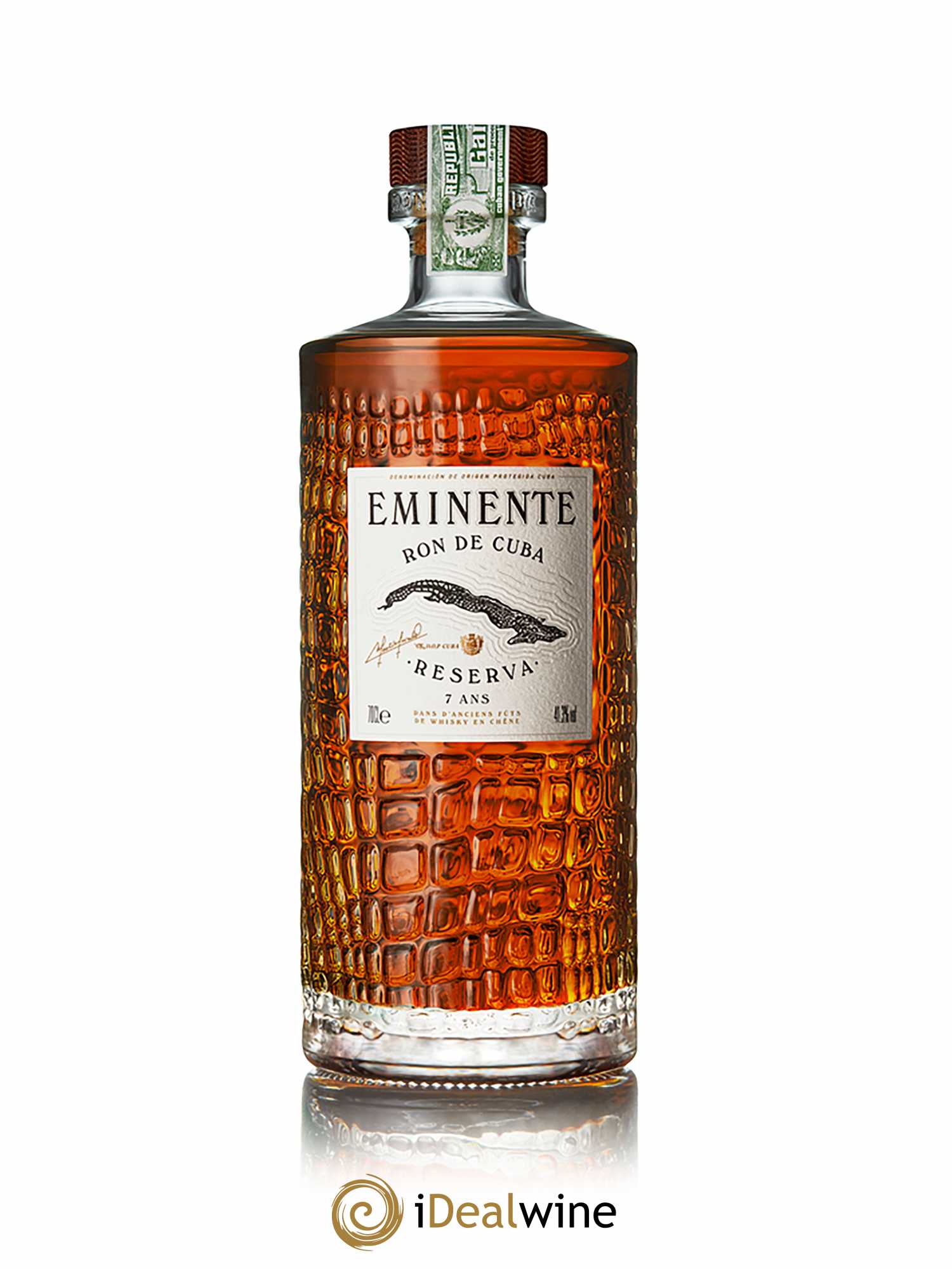 Rum 7 years Of. Reserva Aged (70cl)  - Lot de 1 Bouteille
