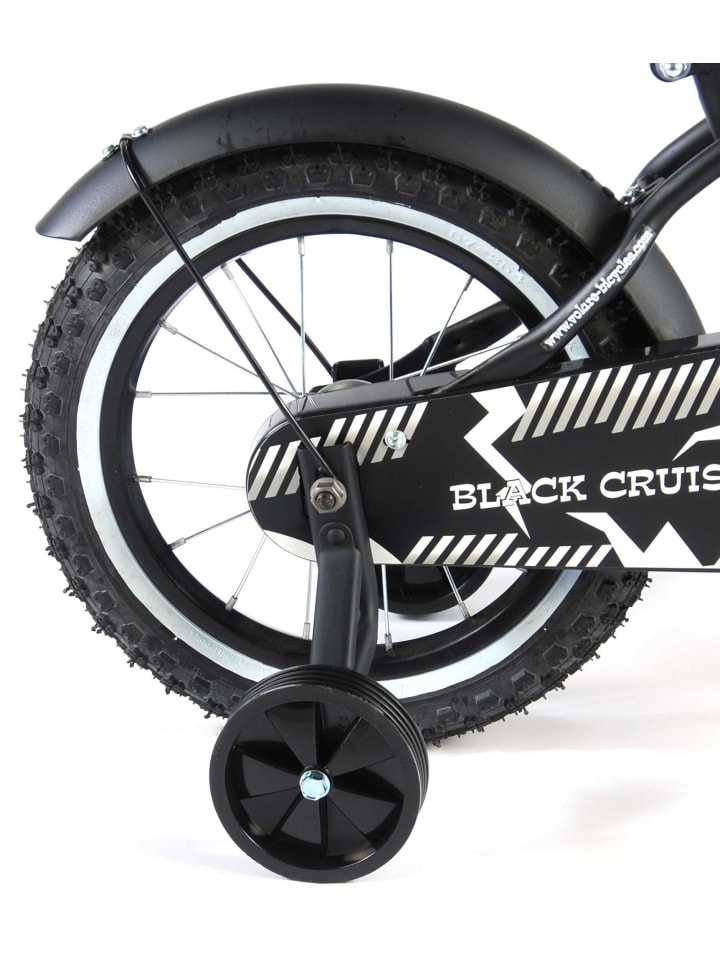 Volare Kinderfahrrad Black Cruiser für Jungen 14 Zoll Kinderrad in Schwarz 3 Jahre günstig kaufen onesize