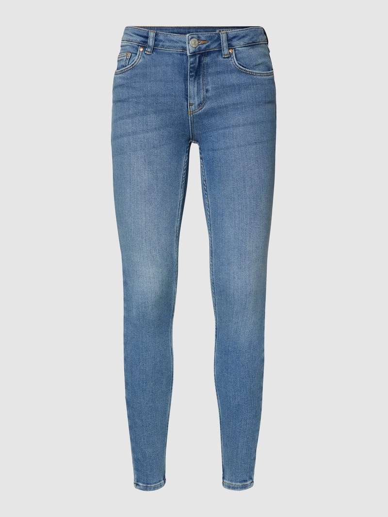 Skinny Fit Jeans mit Stretch-Anteil in blau