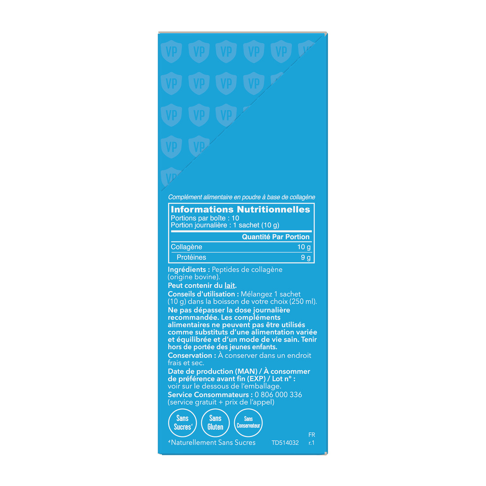 vital proteins COLLAGEN PEPTIDES - 10x10g COMPLEMENT ALIMENTAIRE