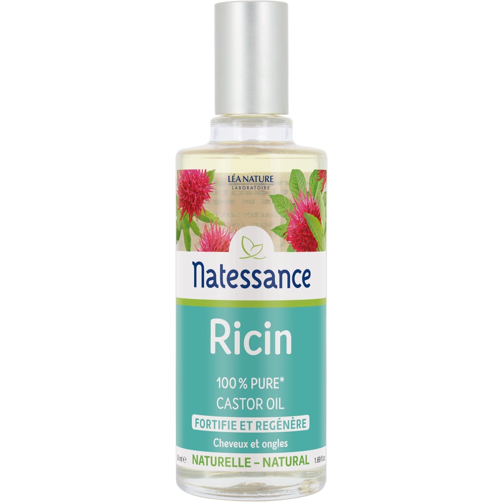 natessance Huile de Ricin - fortifie et régénère Huile