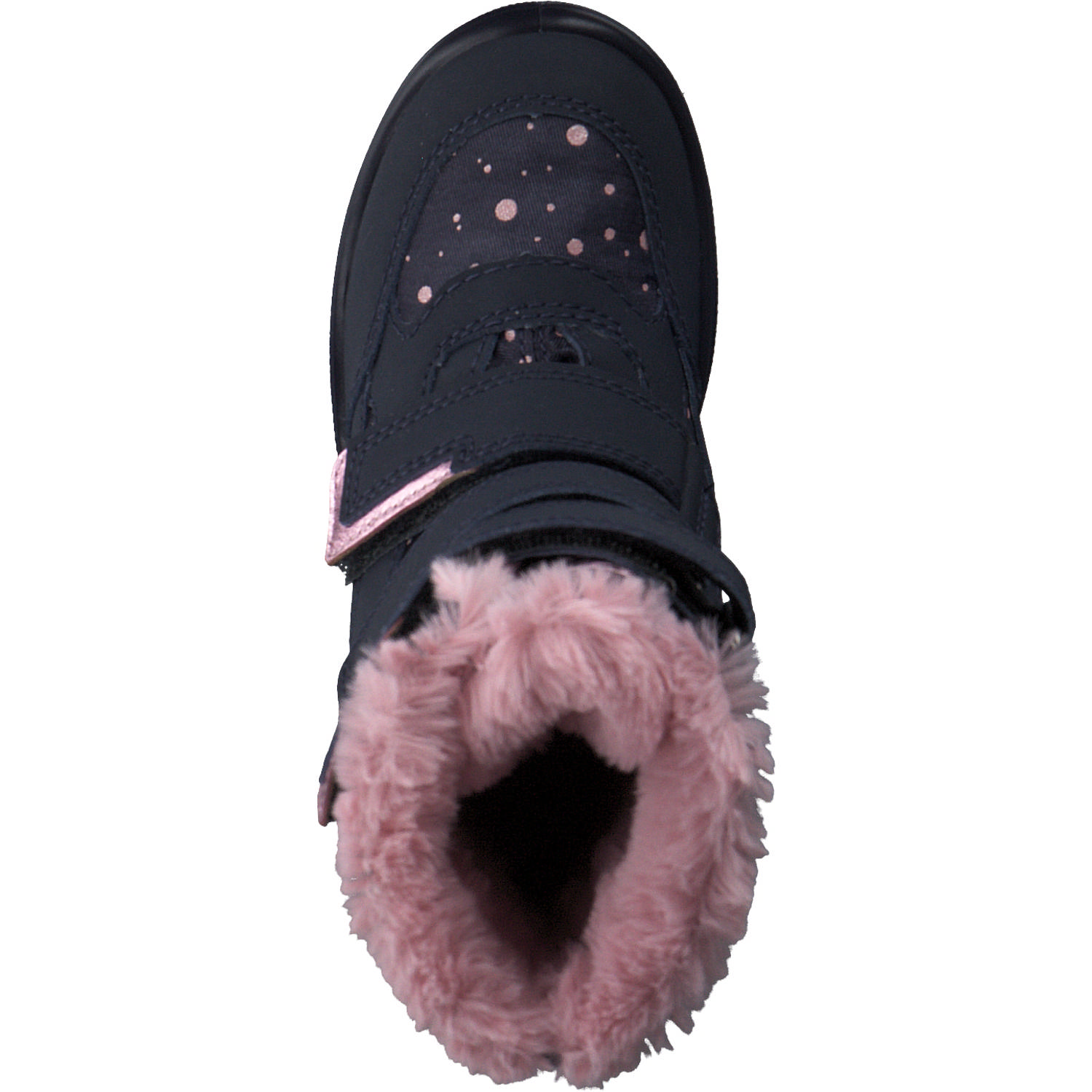 Superfit CRYSTA 09090, Stiefeletten (Kinder), Kinder, Blau (Blau/Rosa)