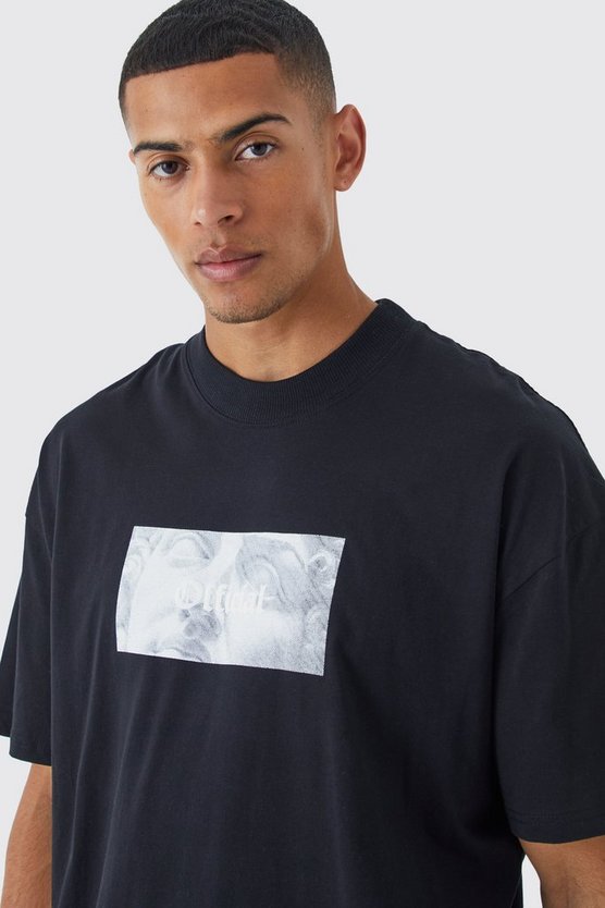 Oversize T-Shirt mit Official Print