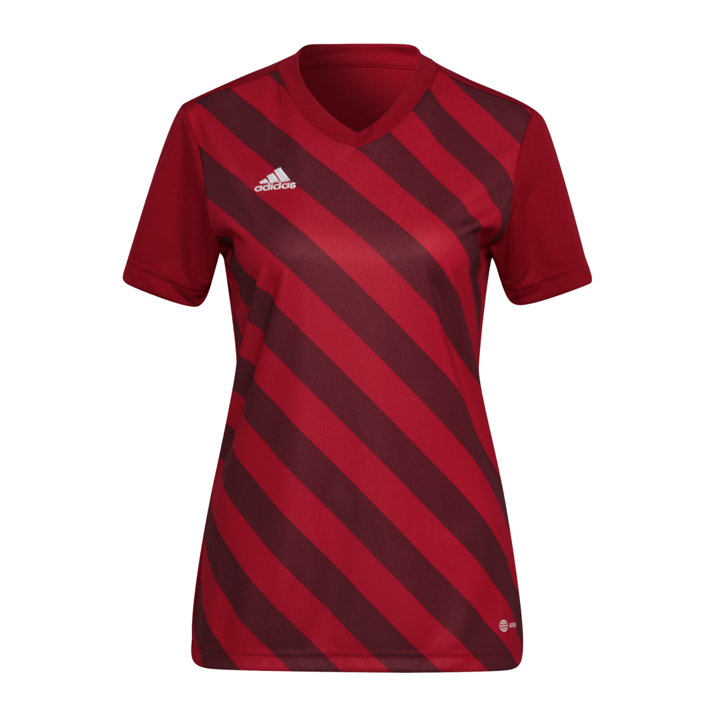 adidas Entrada 22 GFX Trikot Damen Rot Grau